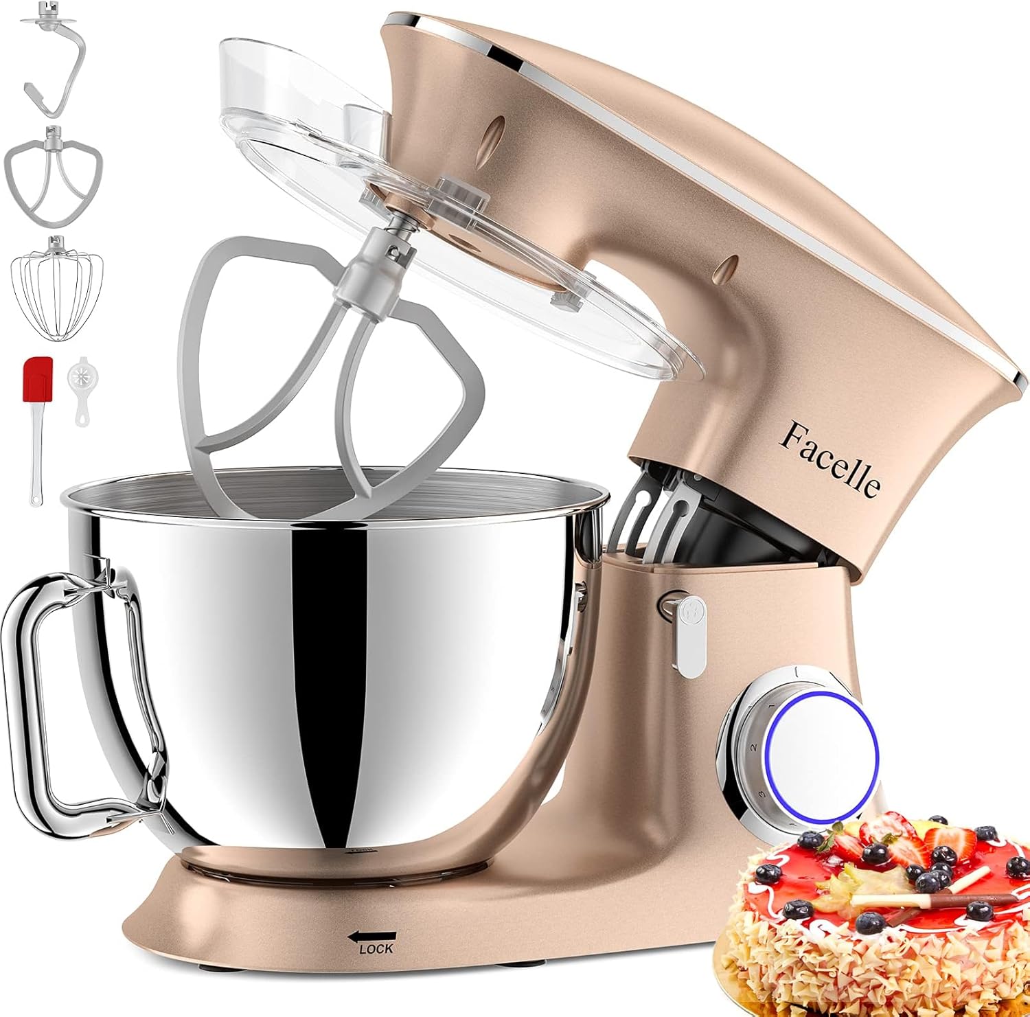 Facelle Robot Pâtissier 2000W